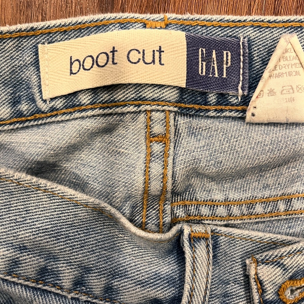 GAP Blue Boot Cut Jeans Classic Denim